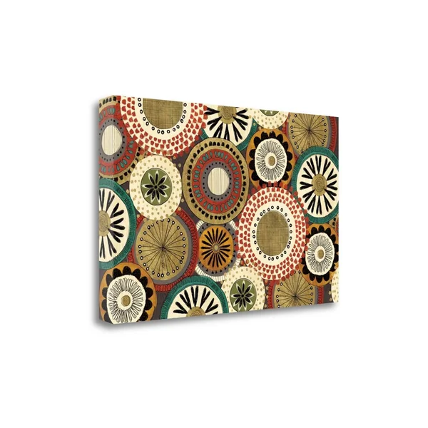 Tangletown Fine Art Spice Road I by Veronique Charron, Giclee Print on Gallery Wrap Canvas, 34x21x22
