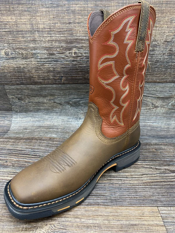 Ariat Men's Wide Square Toe Workhog Work Boots
