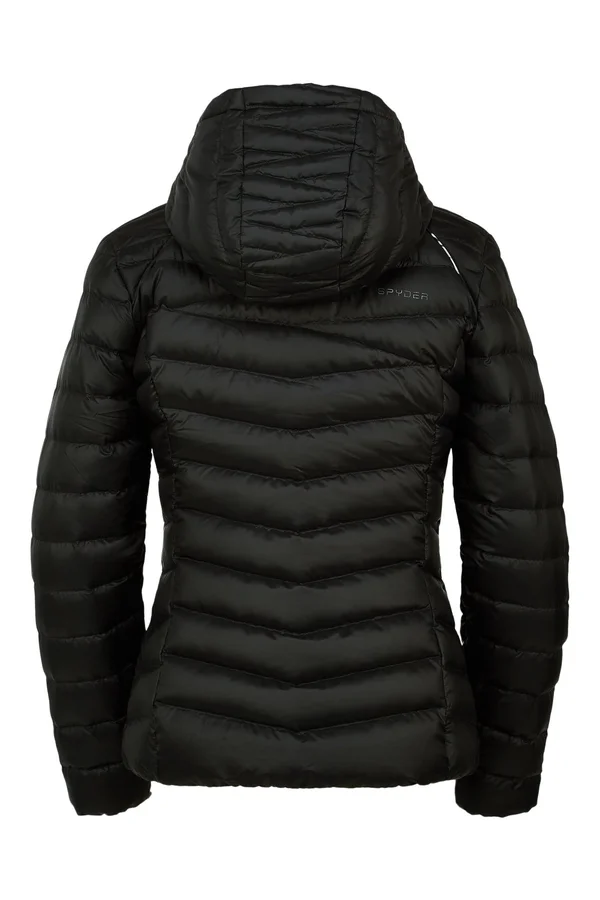Spyder Women's Timeless Hoodie Down Jacket - XL - White
