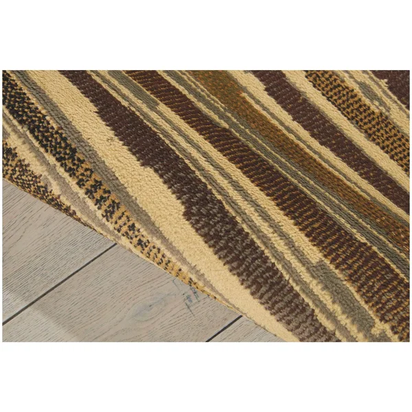 Nourison Paramount PAR15 Beige Area Rug - 3&11x22 x 5&10x22
