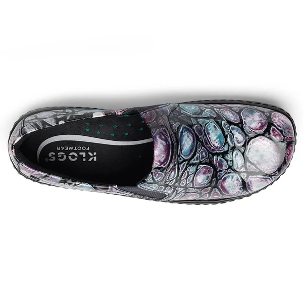 Klogs Women's Naples Clog - Size: 8, Multi Croco Leather