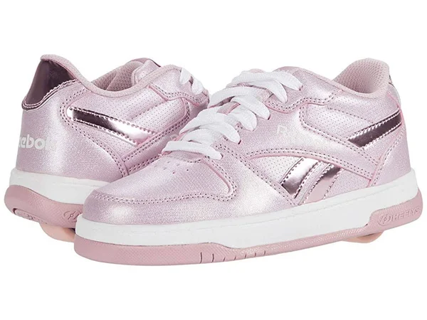 Reebok x Heelys BB4500 Low White/Pink/Sparkle M6.0/W7.0
