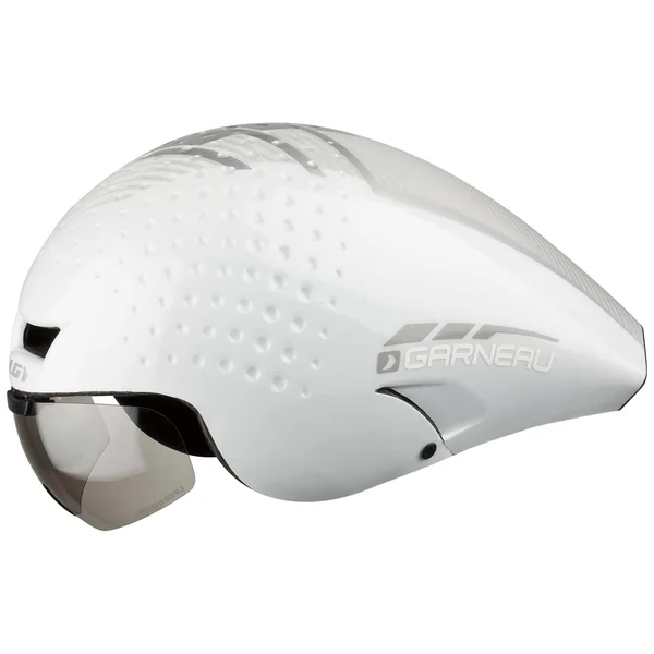 Louis Garneau P-09 Helmet White/Silver/Gray - L