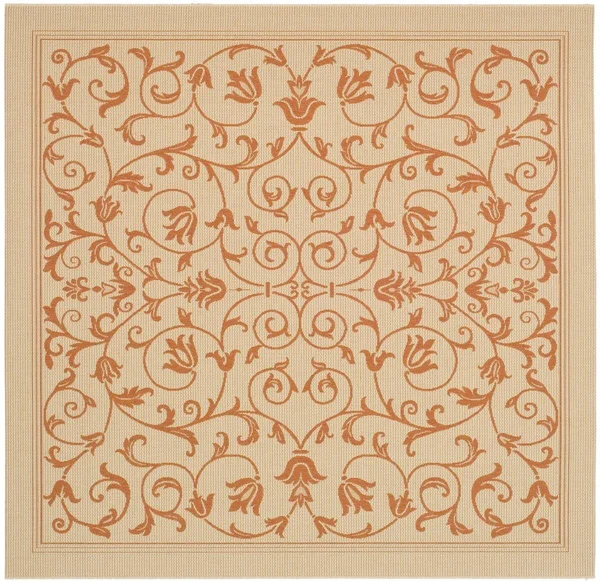 Safavieh Courtyard CY2098-3201 6&7x22 x 6&7x22 Square Natural - Terra Area Rug