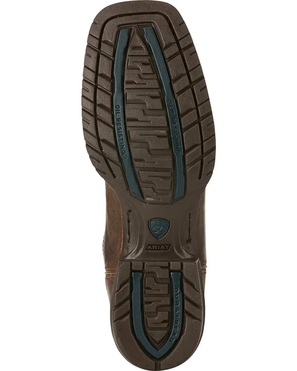 Ariat Hybrid Rancher Cowboy Boots Barnwood/Distressed Pink : 10 B