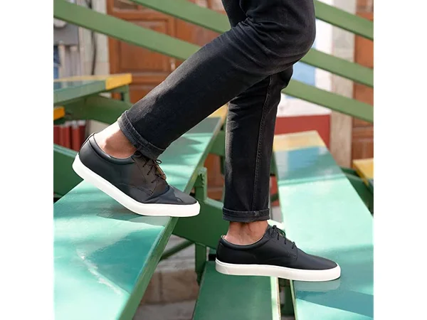 Nisolo Diego Low Top Sneaker Men's Shoes Black : 13 M