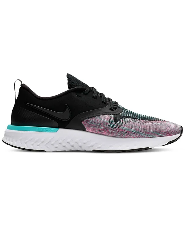 Nike Women's Odyssey React Flyknit 2 Running Shoes - Black - Size 7.0
