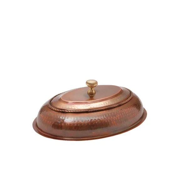 Old Dutch 6-Quart Oval Antique Copper Chafing Dish