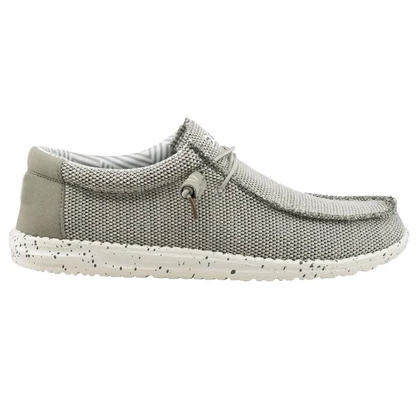 Hey Dude Men's Wally Sox Shoes - Ash - 10