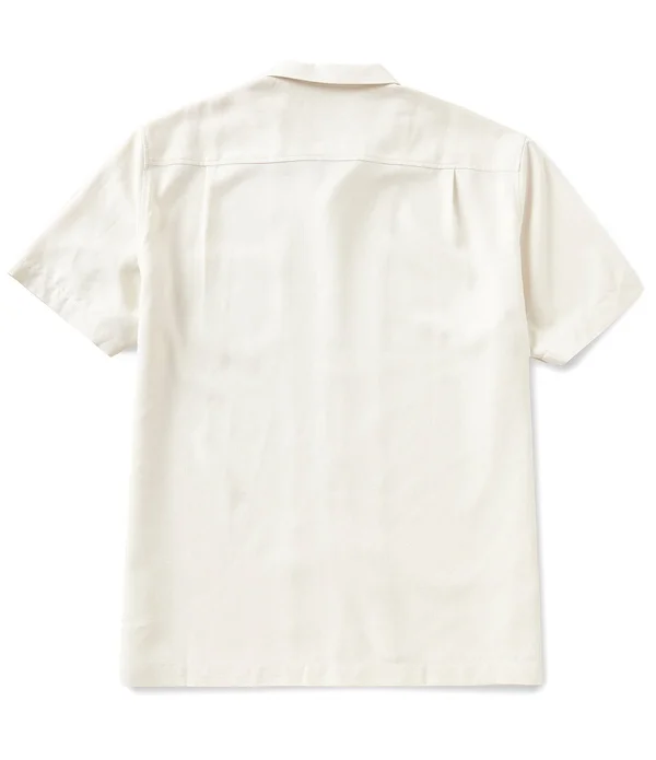Tommy Bahama Royal Bermuda Camp Shirt Men's Clothing Navy : XL