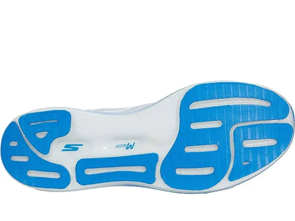 Skechers Men's GOrun Razor 3 Hyper Running Shoes - White/Blue, 8.5