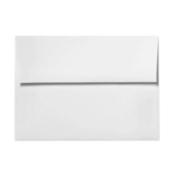 Lux 60lb 5 1/4x7 1/4 A7 Vertical Invitation Envelopes W/Peelu0026Press - White, 500/BX