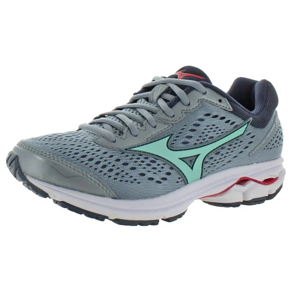 Womens Mizuno Wave Rider 22 Running Shoe Tradewinds/Teaberry
