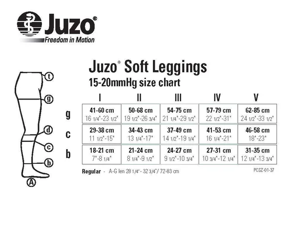 Juzo 2000BT14 IV 15-20mmHg Soft Leggings - Beige