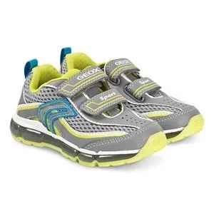 Geox J Android in Greylime 24 EU - Grey