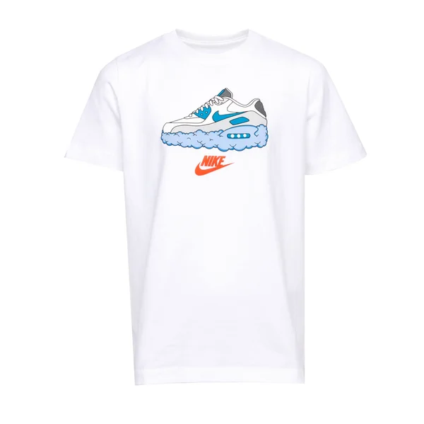 Guess Womens Mini Triangle T-Shirt - White - Size M