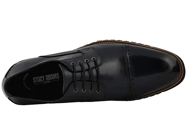 Men's Stacy Adams Barcliff Cap Toe Oxford, Size: 7, Blue