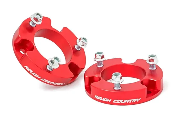 Rough Country 2in Toyota Leveling Lift Kit (05-19 Tacoma Red) 744RED