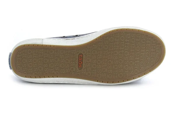 Women's Taos Freedom Leather Sneaker - Navy 6.5