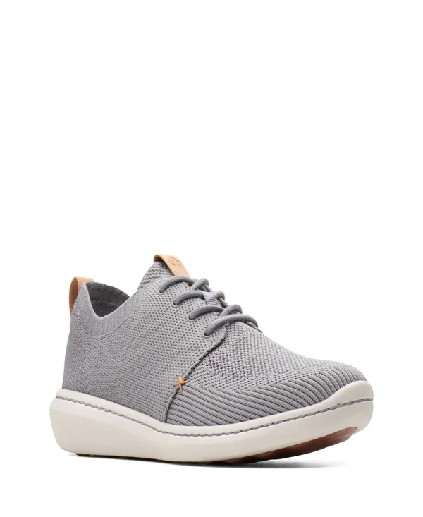 Men's Clarks Step Urban Mix Sneaker - Grey - Size 12