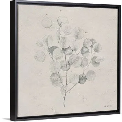 Soft Summer sketches II Sq by James Wiens - Drawing Print on Canvas Gracie Oaks Format: Black Floater Framed - Size: 14x22 H x 14