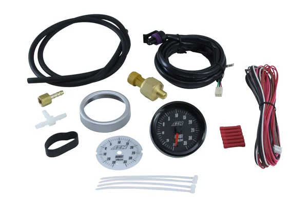 AEM Boost Gauge - Analog - 30-5132