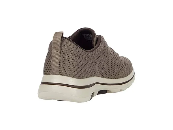 Skechers Men's GOwalk 5 - Warwick Walking Shoes - Khaki, 9.5