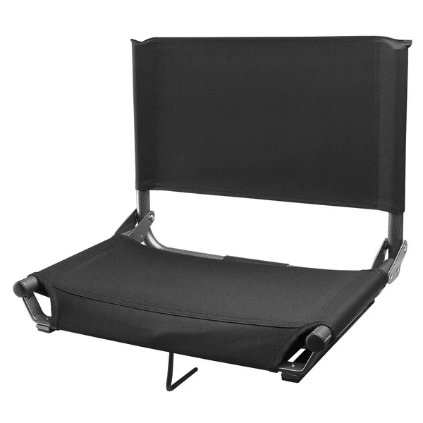Strata Outdoor Gear 20x22 Aluminum Stadium Seat - Black/Gray