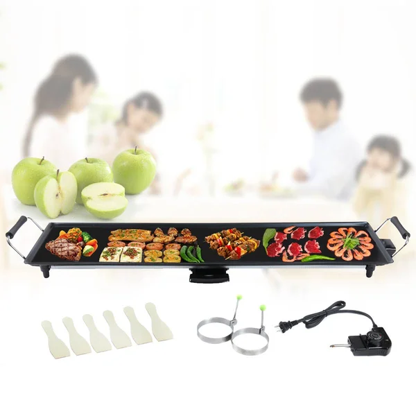 Electric Teppanyaki Table Top for BBQ Grill