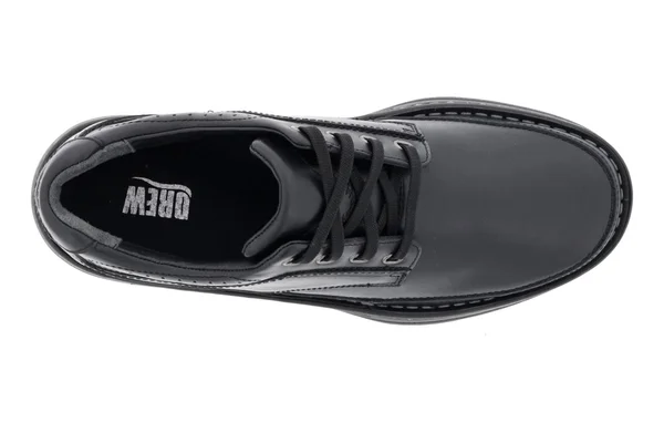 Drew Men's Toledo II Oxford, Size: 12, Black Leather