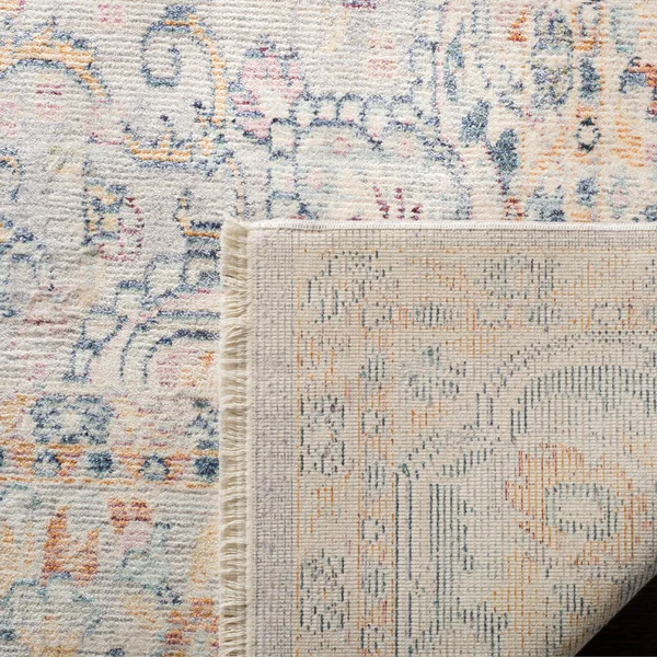 Safavieh 4& x 6& Illusion Illusion 700 Light Grey - Cream Rug