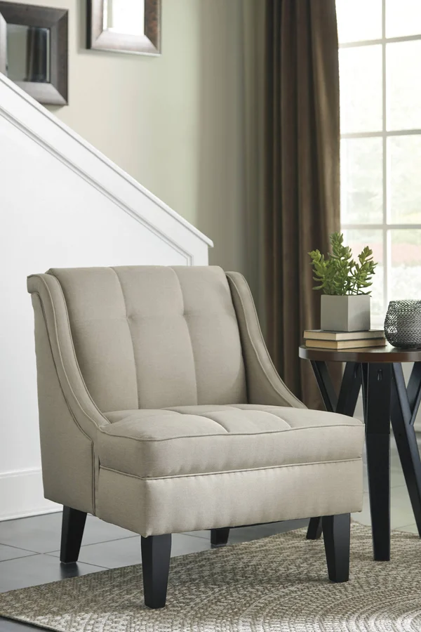 Ashley Calicho Ecru Accent Chair