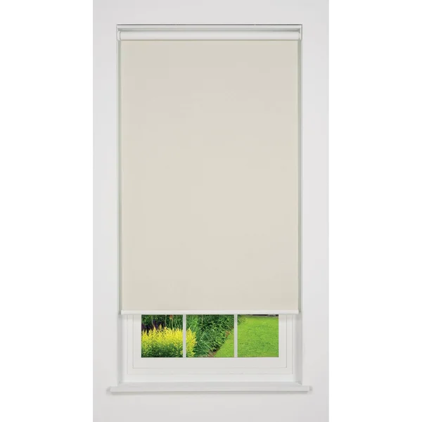 Linen Avenue Cordless Blackout Roller Shade - Beige 41 W x 66 H