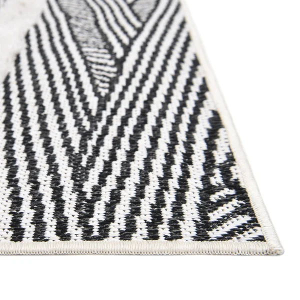 Sabrina Soto Casa Area Rug or Runner, Size: 9& 10 x 12& 0, Black