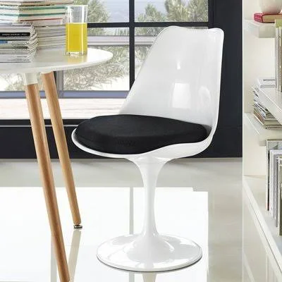 Bartsch Side Chair Wade Logan Upholstery Color: Black