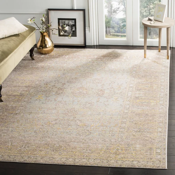 Safavieh Valencia VAL123C Grey/Multi 6& x 9& Area Rug