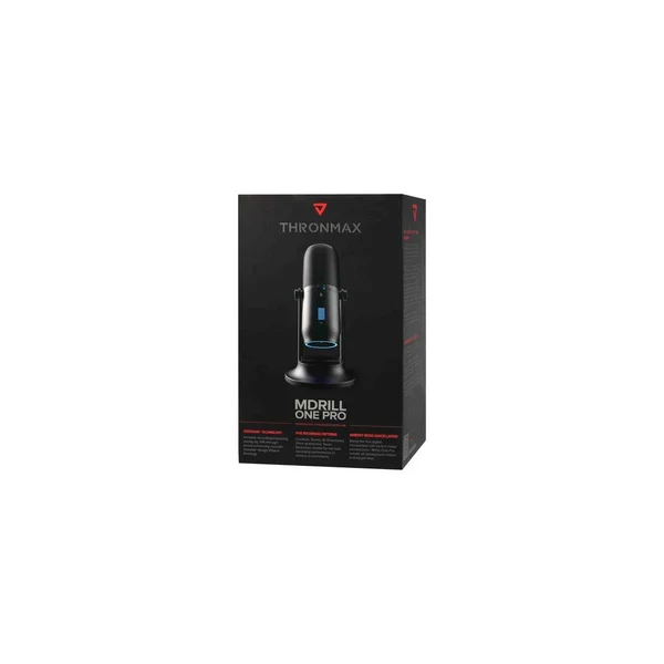 Thronmax MDrill One Pro USB Microphone - Jet Black M2PB