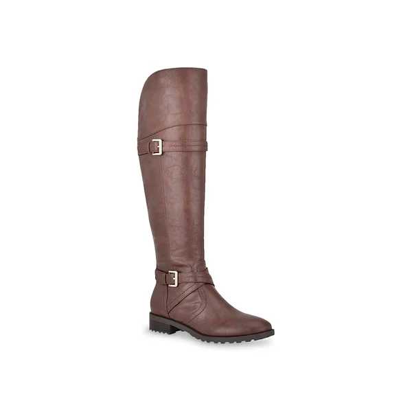 Unisa Ginney Boot - Women's, Dark Brown, Size 8.5, Boots, Block, Riding