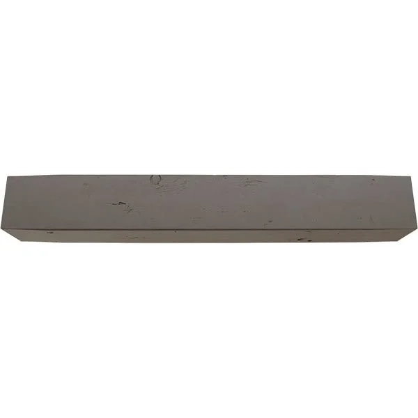 Ekena Millwork MANUKP06X10X48HD 6x22H x 10x22D x 48x22W Knotty Pine Faux Wood Fireplace Mantel - Natural Honey Dew