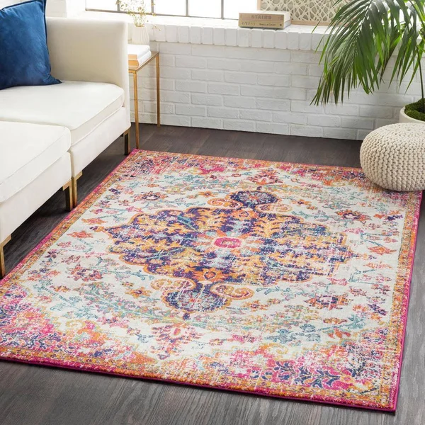 Walmart Sandhya Garnet Bohemian Medallion 5&3 inch x 7&3 inch Area Rug