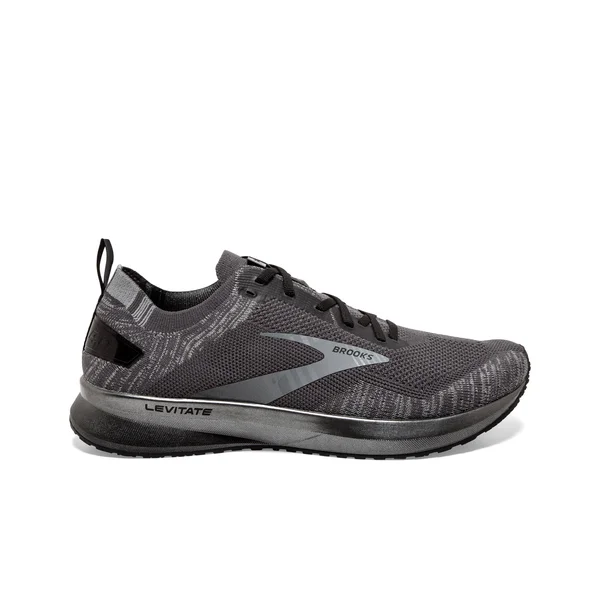 Brooks Men's Levitate 4 Blackened Pearl/Grey/Black, 15, D