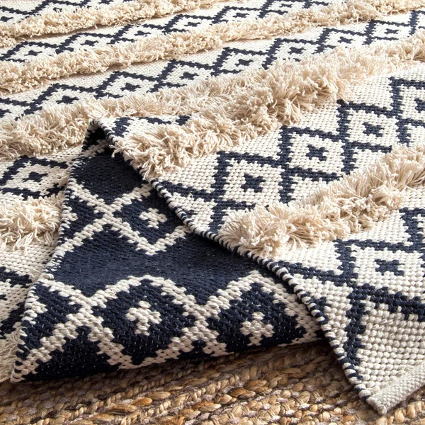 nuLOOM Teyana Cotton Area Rug - 7& 6x22 x 9& 6