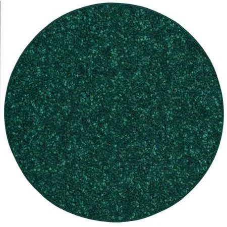 Saturn Collection Kids Favourite Area Rugs Forest Green - 8' Round