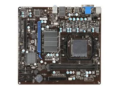 MSI 760GM-P34 (FX) Socket AM3+/ AMD 760G/ DDR3 Micro ATX Motherboard
