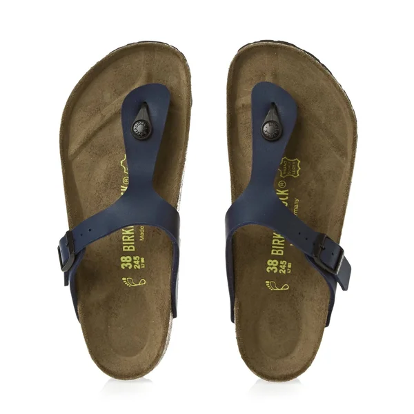 Birkenstock Gizeh Birko Flor Sandals - Blue