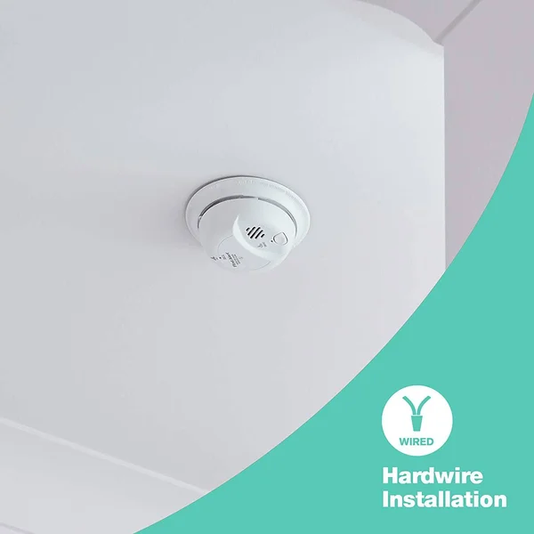 First Alert Hardwired Smoke and Carbon Monoxide Detector with Battery Backup, 12 Pack, BRK SC9120B-12 - 1 Pack Photoelectric Tec