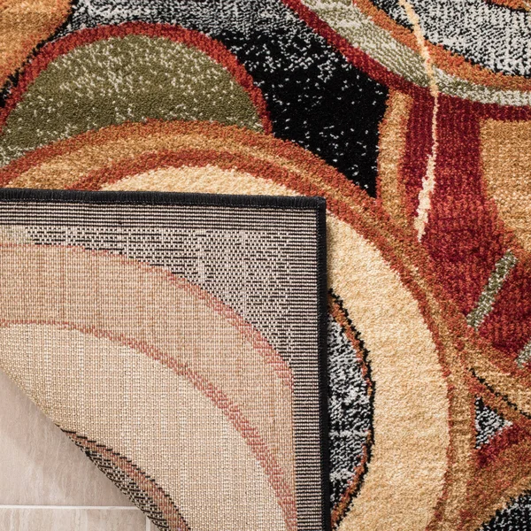 Safavieh Lyndhurst LNH225B 2&3x22 x 10&0x22 Runner Black - Multi Area Rug
