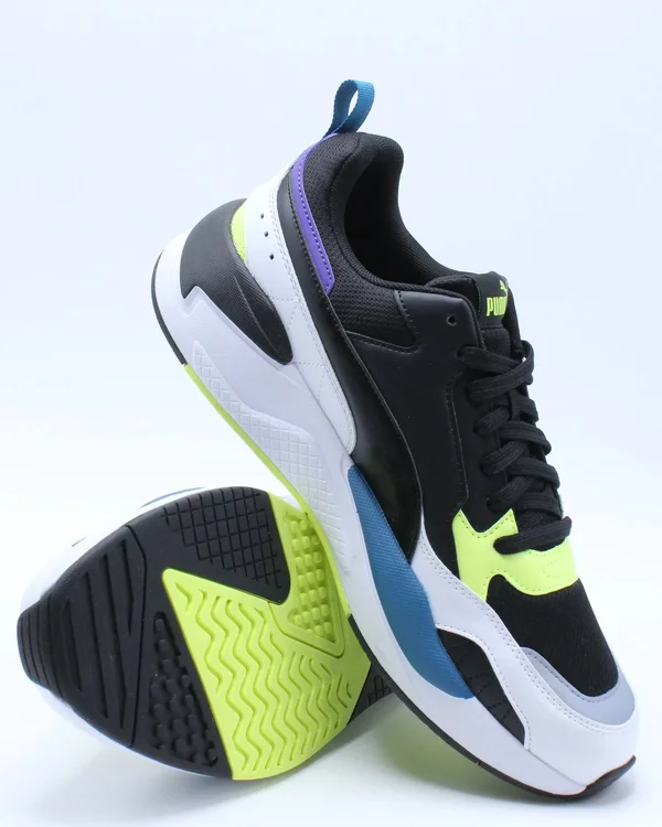 Puma X-Ray 2 Sneaker - Men's - Black/White/Multicolor - Size 7.5