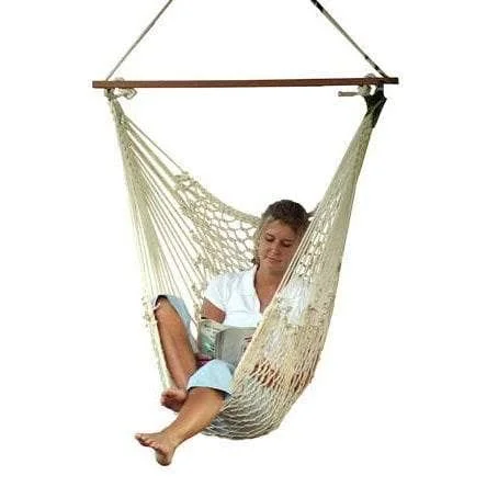 Castaway Hammocks Single Cotton Rope Swing
