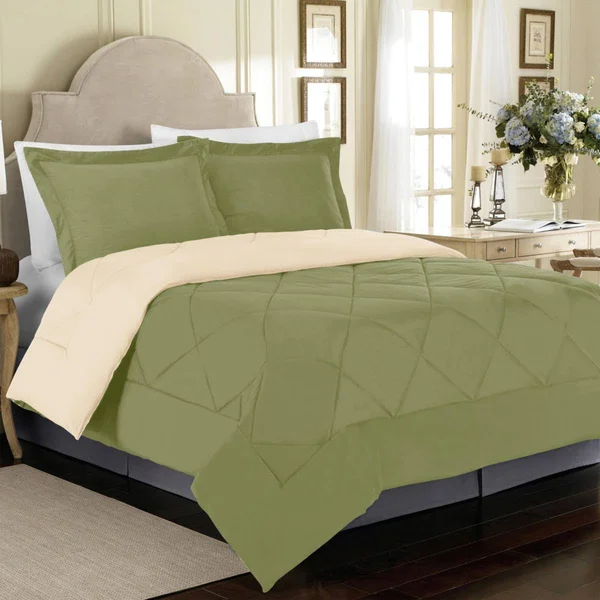Ultra Soft Reversible Comforter Set Twin Navy/Regatta